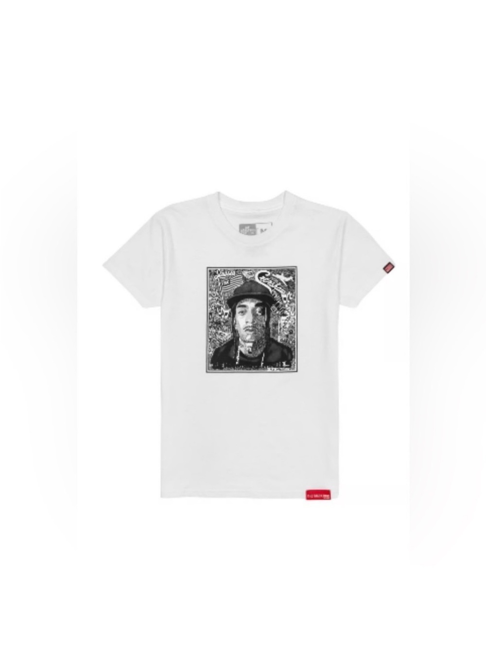 The Marathon Clothing | Nipsey Hussle White Graphic Tee- Size Small (Men)